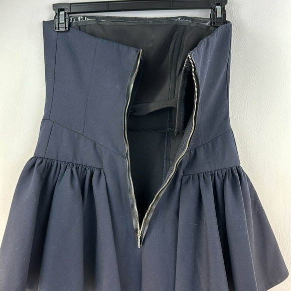 Acler Wool Peplum Strapless Maxi Dress, 6 - Picture 16 of 16